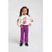 12 Months-5 Years Baby Girl Purple Color Trousers