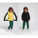 18 Months - 6 Years Old Baby Boy Black Color Hooded Coat