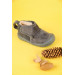 Number 21-30 Vicco Fluff Boy's Smoked Color Slippers