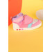 Size 22-30 Girl's Vicco Ufo Lighted Pink Sports Shoes