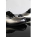 32 - 36 Size Boys' Lace-Up Platinum Shoes
