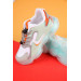 Number 32 - 37 Vicco Mask Girl's White-Mint Sneakers
