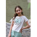 Girl's Butterfly Mint Green Blouse