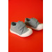 حذاء خطوات المشي الأولى للأولاد حديثي الولادة لون أزرق