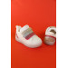 Vicco Sun Lighted Girl's White Fuchsia Sneaker