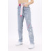 Blue Girl Child Jeans With Belt 9-14 Ages