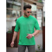Pocket Detailed Oversize Knitted T-Shirt - Green
