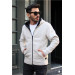 Men's Premium Steel Knit Jacket Ecru