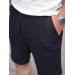 Wafer Pattern Shorts - Black