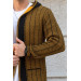 Men's Archer Poncho Cardigan Mustard