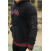 Harvard Embroidered Fleece Sweatshirt - Black