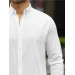 Washed Sile Cloth Shirt - White