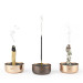 Coho Antique Meditation Copper Sand Incense Burner