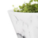 Coho Crystal Lux Copper-Based Marble Flowerpot