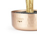 Coho Meditation Copper Sand Incense Burner Set Of 3