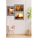 3 Piece Sunset Style Mdf Wooden Painting Set