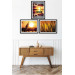 3 Piece Sunset Style Mdf Wooden Painting Set
