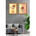 2 Piece Artistic Wooden Painting Set With Frame Look