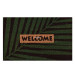 Apartment Door Mat With Leaves, 60X40 Cm Welcome