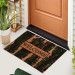 Leaf Natural Coconut Doormat 60X40Cm