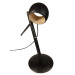 Smart Solid Wood Led Table Lamp Black 50Cm