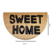 Sweet Home 45X75Cm Natural Coconut Doormat