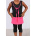 Children's Swimsuit Set-Black-Highlight Pink