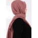 Melted Cotton Shawl-Light Claret Red