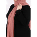 Melted Cotton Shawl-Red