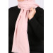 Self Patterned Cotton Shawl-Pink