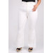Plus Size Flare Jeans - White