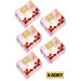 Rose Scented Soap 5 Pieces