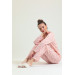 Buttoned Front Cotton Pajama Set