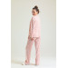 Buttoned Front Cotton Pajama Set