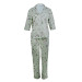 Short Sleeve Front Buttoned Pajama Set