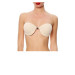 Front Clip And Transparent Sponge Back Strapless Bra