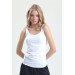 Combed Fabric Tight Strap Long Undershirt