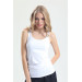 Combed Fabric Tight Strap Long Undershirt