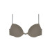 Front Clip Back And Strap Transparent Sponge Bra