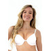 Mid Cut Plain Fabric Water Bra