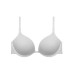 Plain Fabric Support Padded Mid Cut Bra