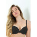 Plain Fabric Support Padded Bra