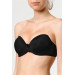 Plain Fabric Strapless Water Bra