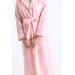 Long Fleece Dressing Gown