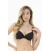 Sponge Plain Fabric Bean Support Padded Bra