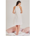 Embroidered Nightgown Dressing Gown Set