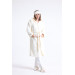 Long Fleece Dressing Gown