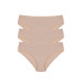 Combed Fabric 3 Pack High Waist Normal Panties