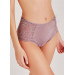 Lilac Fabric High Waist Lace Panties