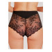 Lilac Fabric High Waist Lace Panties